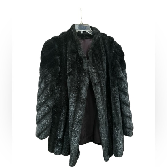 mirage Jackets & Blazers - MIRAGE OUTERWEAR FAUX FUR COAT SYNTHETIC FUR